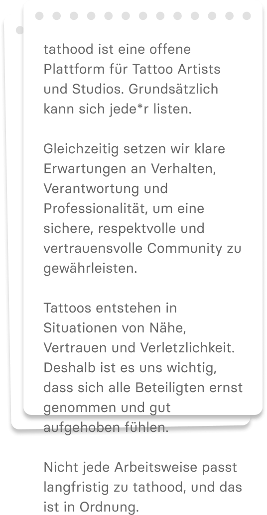 Verhaltenskodex & Community-Richtlinien